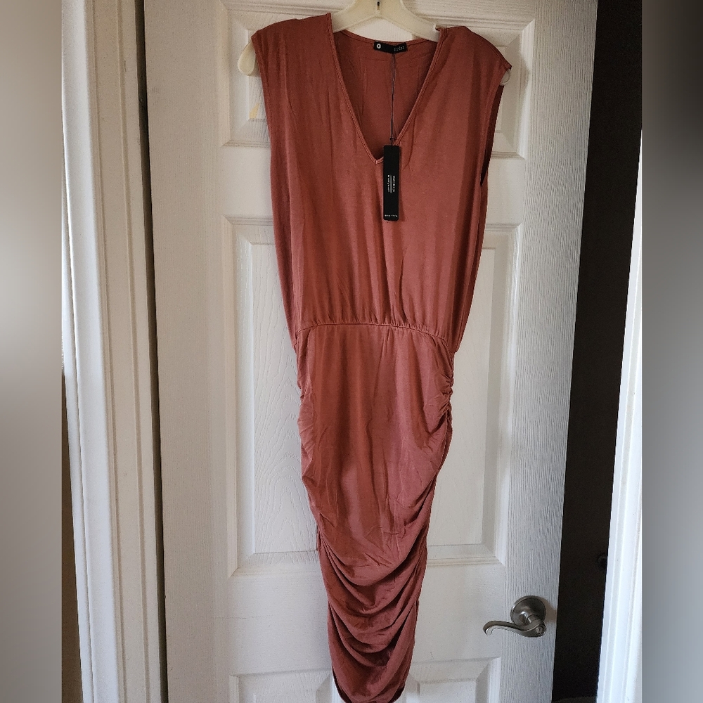 Krisa rouched dress new with tags size small